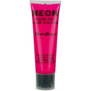 Stargazer - Neon UV-Reactive Wash Out - Rose - Hair Dye - Publicité Stargazer - Neon UV-Reactive Wash Out - Rose - Hair Dye - Publicité