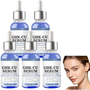 YLJHDS Sérum capillaire Ghk-Cu Peptide aux peptides de cuivre, sérum léger et non gras pour cuir chevelu clairsemé, soin hydratant liquide à absorption rapide, favorise la densité, réduit la chute. (5 pcs) - Publicité YLJHDS Sérum capillaire Ghk-Cu Peptide aux peptides de cuivre, sérum léger et non gras pour cuir chevelu clairsemé, soin hydratant liquide à absorption rapide, favorise la densité, réduit la chute. (5 pcs) - Publicité