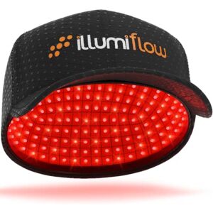 illumiflow 272 Diodes Laser Cap, Traitement de perte de cheveux pour homme et femme. La lumière stimule les follicules de cheveux pour des cheveux plus épais. Publicité