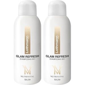 Lothmann Paris Duo Shampooing Sec Naturel Poudre de Riz Tous Types de Cheveux Glam Refresh 2x150ml - Publicité Lothmann Paris Duo Shampooing Sec Naturel Poudre de Riz Tous Types de Cheveux Glam Refresh 2x150ml - Publicité