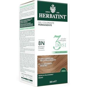 Herbatint Gel Colorant Permanent 3Doses, 300 ml 8 N Blond Clair, Sans Ammoniaque, pour peaux sensibles, 100% Couverture Cheveux Blancs avec 8 Extraits Naturels Bio - Publicité Herbatint Gel Colorant Permanent 3Doses, 300 ml 8 N Blond Clair, Sans Ammoniaque, pour peaux sensibles, 100% Couverture Cheveux Blancs avec 8 Extraits Naturels Bio - Publicité