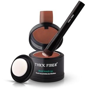 THICK FIBER Poudre de retouche de racine, poudre de couverture de racine pour cheveux fins – Ensemble correcteur de perte de cheveux résistant à l'eau et à la sueur avec poudre de cheveux pour cheveux - Publicité THICK FIBER Poudre de retouche de racine, poudre de couverture de racine pour cheveux fins – Ensemble correcteur de perte de cheveux résistant à l'eau et à la sueur avec poudre de cheveux pour cheveux - Publicité