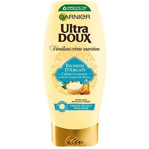 Garnier - Ultra Doux - Amande - Huile d'argan - Après-shampoing - Publicité Garnier - Ultra Doux - Amande - Huile d'argan - Après-shampoing - Publicité