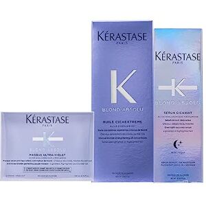 KERASTASE Blond Absolu Masque Cicaextreme 200ml Huile Cicaextreme 100ml Serum Cicanuit 90ml - Publicité