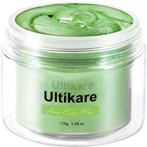 Ultikare Coloration temporaire pour cheveux, crème, kit de coloration temporaire, bricolage, cosplay, pour carnaval, Noël, Halloween, pour hommes et femmes, vert - Publicité Ultikare Coloration temporaire pour cheveux, crème, kit de coloration temporaire, bricolage, cosplay, pour carnaval, Noël, Halloween, pour hommes et femmes, vert - Publicité