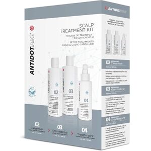 AntidotPro by Scalfix Antidotpro Kit de traitement du cuir chevelu Kit en 3 parties Shampooing nettoyant, revitalisant et traitement sans rinçage pour pellicules, démangeaisons du cuir chevelu, rougeurs, irritations et - Publicité AntidotPro by Scalfix Antidotpro Kit de traitement du cuir chevelu Kit en 3 parties Shampooing nettoyant, revitalisant et traitement sans rinçage pour pellicules, démangeaisons du cuir chevelu, rougeurs, irritations et - Publicité
