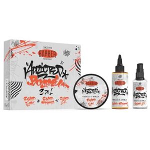 barber marmara Coffret de soins et de coiffage de la barbe Tocacco & Vanilla Coffret barbe ultime · Coffret de soins de la barbe comprenant huile à barbe, shampoing à barbe et cire à barbe - Publicité barber marmara Coffret de soins et de coiffage de la barbe Tocacco & Vanilla Coffret barbe ultime · Coffret de soins de la barbe comprenant huile à barbe, shampoing à barbe et cire à barbe - Publicité