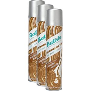 Batiste Shampooing sec Beautiful Brunette avec une touche de couleur pour cheveux bruns, cheveux frais pour tous types de cheveux, lot de 3 (3 x 200 ml) - Publicité Batiste Shampooing sec Beautiful Brunette avec une touche de couleur pour cheveux bruns, cheveux frais pour tous types de cheveux, lot de 3 (3 x 200 ml) - Publicité