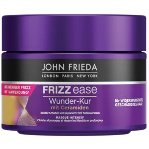 John Frieda Frizz Ease Cure capillaire efficace en profondeur Contenance : 250 ml Pour cheveux indisciplinés Réparation et renforcement intensifs - Publicité John Frieda Frizz Ease Cure capillaire efficace en profondeur Contenance : 250 ml Pour cheveux indisciplinés Réparation et renforcement intensifs - Publicité