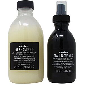 Davines Pack 2 articles : Shampooing Essential Haircare OI Shampooing absolument embellissant, 280 ml & Lait OI/TOUT-EN-UN - Publicité Davines Pack 2 articles : Shampooing Essential Haircare OI Shampooing absolument embellissant, 280 ml & Lait OI/TOUT-EN-UN - Publicité