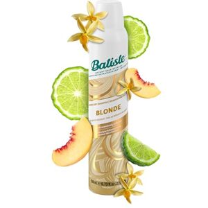 Batiste Shampoo Seco - Blondes - Améliore la Couleur - Sans Rinçage - Rafraîchissement Capillaire - Publicité Batiste Shampoo Seco - Blondes - Améliore la Couleur - Sans Rinçage - Rafraîchissement Capillaire - Publicité