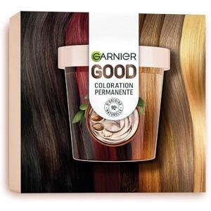 Garnier Coloration Permanente Sans Ammoniaque 90% d'Ingrédients d'Origine Naturelle Beurre de Karité 100% Couverture Cheveux Blancs Starter Kit Blond Miel (8.0) - Publicité Garnier Coloration Permanente Sans Ammoniaque 90% d'Ingrédients d'Origine Naturelle Beurre de Karité 100% Couverture Cheveux Blancs Starter Kit Blond Miel (8.0) - Publicité