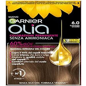 Garnier Olia 6.0 Castano Chiaro - Publicité Garnier Olia 6.0 Castano Chiaro - Publicité