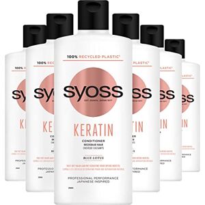 Schwarzkopf Syoss Professional Performance Lot de 6 après-shampoings à la kératine pour cheveux cassants 6 x 440 ml - Publicité Schwarzkopf Syoss Professional Performance Lot de 6 après-shampoings à la kératine pour cheveux cassants 6 x 440 ml - Publicité