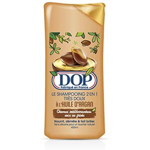 Dop Shampooing 2 en 1 Très Doux à l'Huile d'Argan, Le Flacon de 400ml - Publicité Dop Shampooing 2 en 1 Très Doux à l'Huile d'Argan, Le Flacon de 400ml - Publicité