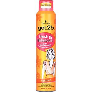 Got2B Shampooing Sec Fresh/Fabulous Texture - Publicité Got2B Shampooing Sec Fresh/Fabulous Texture - Publicité