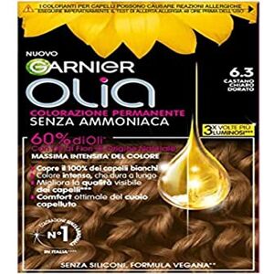 Garnier Olia 6.3 Golden Light Brown Permanent Hair Dye 1 Piece - Publicité Garnier Olia 6.3 Golden Light Brown Permanent Hair Dye 1 Piece - Publicité
