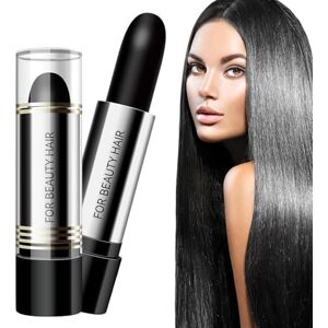 vokkrv Stick coloration cheveux,coloration temporaire cheveux,retouche racines cheveux,crème de teinture pour cheveux,pinceau correcteur temporaire gris imperméable,pour cheveux et barbe (Noir, 4g) - Publicité vokkrv Stick coloration cheveux,coloration temporaire cheveux,retouche racines cheveux,crème de teinture pour cheveux,pinceau correcteur temporaire gris imperméable,pour cheveux et barbe (Noir, 4g) - Publicité