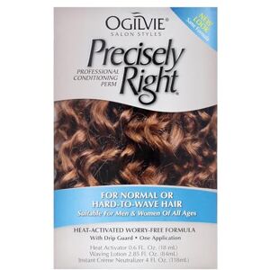 OGILVIE Precisely Right Professional Conditioning Perm For Normal Hair by Salon Styles, 1 Application Treatment - Publicité OGILVIE Precisely Right Professional Conditioning Perm For Normal Hair by Salon Styles, 1 Application Treatment - Publicité