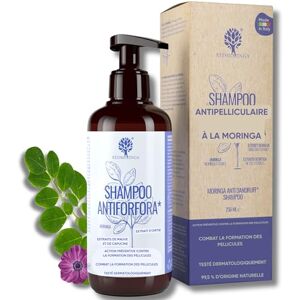 RedMoringa Shampooing Antipelliculaire EcoBio Lutte contre et prévient les pellicules Shampooing purifiant pour dermatite séborrhéique 99,5% naturel, sans SLS et ALS Avec Moringa, Mauve et Ortie 250 ml - Publicité RedMoringa Shampooing Antipelliculaire EcoBio Lutte contre et prévient les pellicules Shampooing purifiant pour dermatite séborrhéique 99,5% naturel, sans SLS et ALS Avec Moringa, Mauve et Ortie 250 ml - Publicité