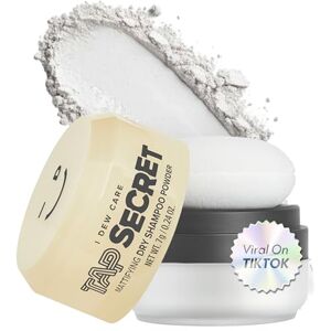 I DEW CARE Biotin Shampooing sec clarifiant – Tap Secret Original Fortifiant et volumisant, type poudre, rechargeable, format voyage, non aérosol, brunette, ginseng coréen, shampooing sec pour femme - Publicité I DEW CARE Biotin Shampooing sec clarifiant – Tap Secret Original Fortifiant et volumisant, type poudre, rechargeable, format voyage, non aérosol, brunette, ginseng coréen, shampooing sec pour femme - Publicité
