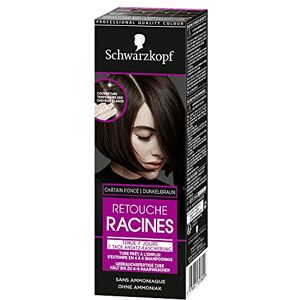 Schwarzkopf - Retoca Raices - Brun Foncé - Coloration des racines - Publicité Schwarzkopf - Retoca Raices - Brun Foncé - Coloration des racines - Publicité
