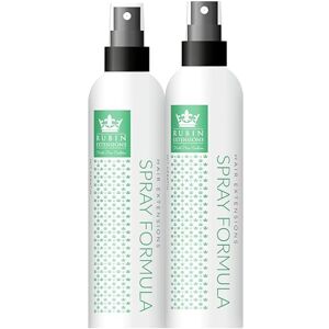 Rubin Extensions Lot de 2 sprays d'entretien pour extensions de cheveux et perruques Formulé avec de la kératine pour extensions de cheveux et postiches 2 x 200 ml - Publicité Rubin Extensions Lot de 2 sprays d'entretien pour extensions de cheveux et perruques Formulé avec de la kératine pour extensions de cheveux et postiches 2 x 200 ml - Publicité