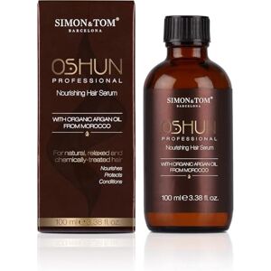 Simon & Tom Simon&Tom Oshun Sérum Nutritition Cheveux à l'Huile d'Argan Bio Nourissant -Protection, Brillance et Douceur Boucles définies Cheveux plus calmes Sans paraben, 100ml - Publicité Simon & Tom Simon&Tom Oshun Sérum Nutritition Cheveux à l'Huile d'Argan Bio Nourissant -Protection, Brillance et Douceur Boucles définies Cheveux plus calmes Sans paraben, 100ml - Publicité