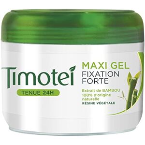 Timotei Maxi Gel Cheveux, Extrait de Bambou 100% d'Origine Végétale, Résine Végétale, Fixation Forte Tenue 24h 300ml - Publicité Timotei Maxi Gel Cheveux, Extrait de Bambou 100% d'Origine Végétale, Résine Végétale, Fixation Forte Tenue 24h 300ml - Publicité