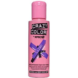 Crazy Color Renbow Lot de 2 teintures capillaires semi-permanentes Lilac de couleur crème 100 ml - Publicité Crazy Color Renbow Lot de 2 teintures capillaires semi-permanentes Lilac de couleur crème 100 ml - Publicité