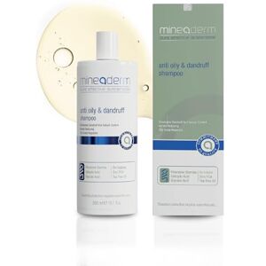Mineaderm Shampooing anti-pelliculaire pour cuir chevelu gras et démangeaisons Avec piroctone olamine, acide salicylique et huile d'arbre à thé Sans silicone Pour homme et femme 300 ml - Publicité Mineaderm Shampooing anti-pelliculaire pour cuir chevelu gras et démangeaisons Avec piroctone olamine, acide salicylique et huile d'arbre à thé Sans silicone Pour homme et femme 300 ml - Publicité