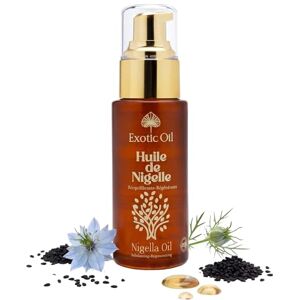 Exotic Oil – Huile de Nigelle 100% Naturelle Pressée à Froid – Anti-Acné et Imperfections – Visage, Cuir Chevelu et Barbe – Purifiante et Apaisante – Sans Additifs – 50 ml - Publicité Exotic Oil – Huile de Nigelle 100% Naturelle Pressée à Froid – Anti-Acné et Imperfections – Visage, Cuir Chevelu et Barbe – Purifiante et Apaisante – Sans Additifs – 50 ml - Publicité