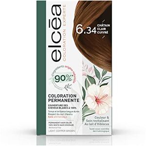 Elcea Coloration permanente Couleur et soin revitalisant au lait d'hibiscus 140ml - Publicité Elcea Coloration permanente Couleur et soin revitalisant au lait d'hibiscus 140ml - Publicité