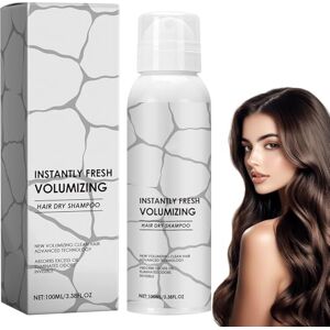 XZMCAT Shampooing Sec en Spray 100ml, Dry Shampoo sans Résidus Blancs, Fraîcheur et Volume Immédiats, Rafraîchit sans Laver, pour Cheveux Gras, Bruns et Blonds, Format Voyage - Publicité XZMCAT Shampooing Sec en Spray 100ml, Dry Shampoo sans Résidus Blancs, Fraîcheur et Volume Immédiats, Rafraîchit sans Laver, pour Cheveux Gras, Bruns et Blonds, Format Voyage - Publicité