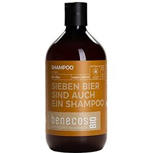 benecos Shampooing bio unisexe à la bière bio Sept bières sont également un shampooing végétalien plastique recyclé - Publicité benecos Shampooing bio unisexe à la bière bio Sept bières sont également un shampooing végétalien plastique recyclé - Publicité