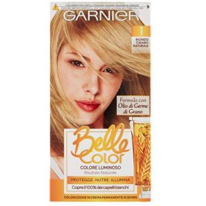Garnier BELLE COLOR 1 Biondo Chiaro Naturale Prodotti per capelli - Publicité Garnier BELLE COLOR 1 Biondo Chiaro Naturale Prodotti per capelli - Publicité