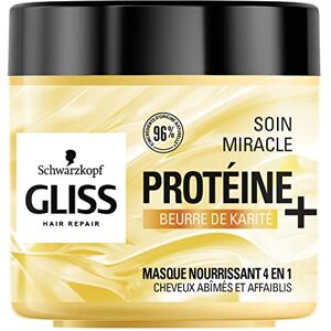 SCHWARZKOPF - Gliss - Nourrissant 4-en-1 - Pour cheveux secs et abîmés - Hair mask - Publicité SCHWARZKOPF - Gliss - Nourrissant 4-en-1 - Pour cheveux secs et abîmés - Hair mask - Publicité