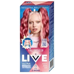 Schwarzkopf LIVE Ultra Brights or Pastel - Dusty Rose Semi-Permanent Hair Color - Publicité Schwarzkopf LIVE Ultra Brights or Pastel - Dusty Rose Semi-Permanent Hair Color - Publicité