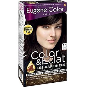 Eugène Color Marron cacao 17, Crème colorante permanente, 115ml - Publicité Eugène Color Marron cacao 17, Crème colorante permanente, 115ml - Publicité
