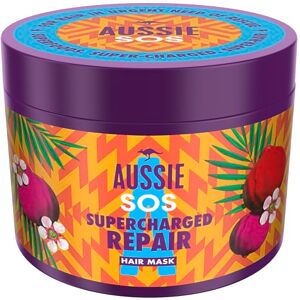 Aussie - SOS Supercharged Repair - 500ml - Masque capillaire - Publicité Aussie - SOS Supercharged Repair - 500ml - Masque capillaire - Publicité