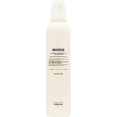 PREVIA Finish Organic Hydrolized Verbascum Thapsus Flower Mousse 300ml mousse extra forte - Publicité PREVIA Finish Organic Hydrolized Verbascum Thapsus Flower Mousse 300ml mousse extra forte - Publicité