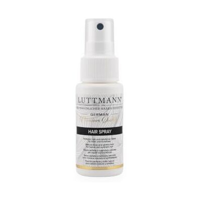 LUTTMANN Spray capillaire naturel et synthétique 50 ml – Tenue parfaite et brillance naturelle pour systèmes de cheveux, postiches, touptes, perruques de cheveux synthétiques et perruques de cheveux humains - Publicité LUTTMANN Spray capillaire naturel et synthétique 50 ml – Tenue parfaite et brillance naturelle pour systèmes de cheveux, postiches, touptes, perruques de cheveux synthétiques et perruques de cheveux humains - Publicité