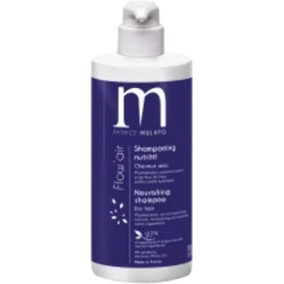 Mulato Shampooing Nutritif pour Cheveux Secs 97% D'ORIGINE NATURELLE FLOW'AIR - Publicité Mulato Shampooing Nutritif pour Cheveux Secs 97% D'ORIGINE NATURELLE FLOW'AIR - Publicité
