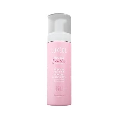 Luxéol Mousse Boucles Définit et sculpte les boucles sans effet carton Hydrate et discipline les cheveux bouclés Chevelure souple et rebondie Fabriqué en France 200 ml - Publicité Luxéol Mousse Boucles Définit et sculpte les boucles sans effet carton Hydrate et discipline les cheveux bouclés Chevelure souple et rebondie Fabriqué en France 200 ml - Publicité