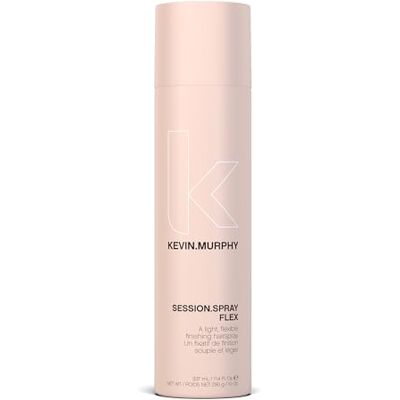 KEVIN.MURPHY Session.Spray Flex Laque Finition Flexible, 337 ml Pour Tous Types de Cheveux, Tenue Flexible & Légère, Résistant à l'Humidité, sans Sulfates ni Parabènes - Publicité KEVIN.MURPHY Session.Spray Flex Laque Finition Flexible, 337 ml Pour Tous Types de Cheveux, Tenue Flexible & Légère, Résistant à l'Humidité, sans Sulfates ni Parabènes - Publicité