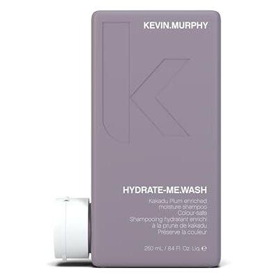 KEVIN.MURPHY Hydrate-Me.Wash Shampoing Hydratant, 250 ml Pour Cheveux Naturels & Colorés, Mat, Secs & Abîmés, Hydratant, avec Vitamine A & Bergamote, sans Sulfates ni Parabènes - Publicité KEVIN.MURPHY Hydrate-Me.Wash Shampoing Hydratant, 250 ml Pour Cheveux Naturels & Colorés, Mat, Secs & Abîmés, Hydratant, avec Vitamine A & Bergamote, sans Sulfates ni Parabènes - Publicité