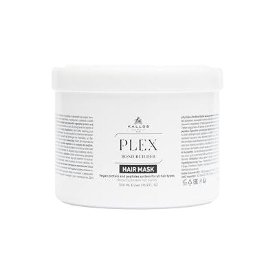 Kallos Plex Bond Builder Masque capillaire avec complexe protéine végétale et peptide 500 ml - Publicité Kallos Plex Bond Builder Masque capillaire avec complexe protéine végétale et peptide 500 ml - Publicité