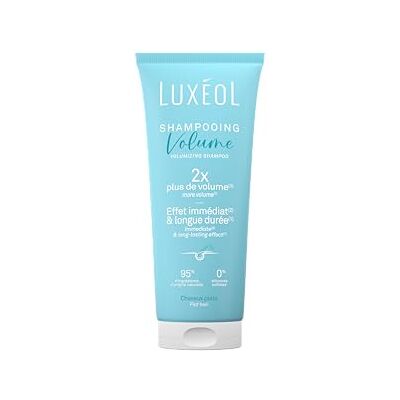 Luxéol Shampooing Volume Cheveux Plats et Sans Volume Légèreté, Densité & Volume à la Racine**- Sans Silicone 95% d’Ingrédients d’Origine Naturelle Fabriqué en France 200ml - Publicité Luxéol Shampooing Volume Cheveux Plats et Sans Volume Légèreté, Densité & Volume à la Racine**- Sans Silicone 95% d’Ingrédients d’Origine Naturelle Fabriqué en France 200ml - Publicité