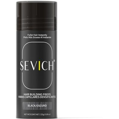 SEVICH Fibres capillaires Bouteille de 25 g 3 couleurs Fibres de kératine naturelle - Publicité SEVICH Fibres capillaires Bouteille de 25 g 3 couleurs Fibres de kératine naturelle - Publicité