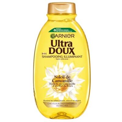 Garnier Ultra Doux Shampooing Camomille 300ml - Publicité Garnier Ultra Doux Shampooing Camomille 300ml - Publicité